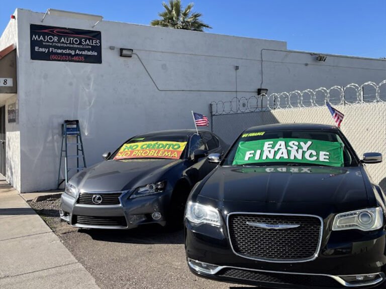 Vending Advertising Location at Major Auto Sales 768x576