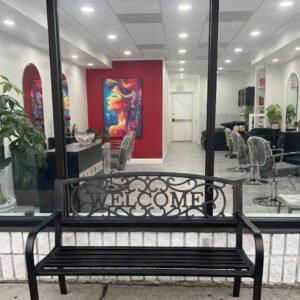 Advertising Vending Screen at Hair Salon 51